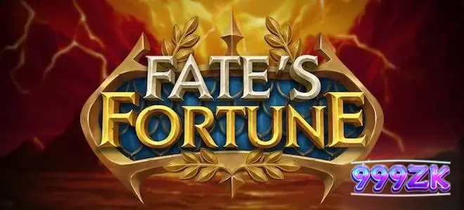 Tampilan visual slot Fate’s Fortune dengan elemen mitologi